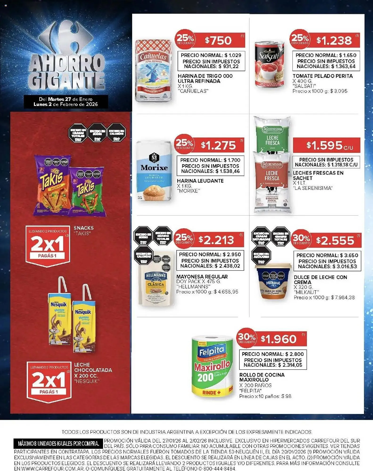Ofertas de Catálogo Carrefour 27 de enero al 2 de febrero 2026 - Página 14 del catálogo