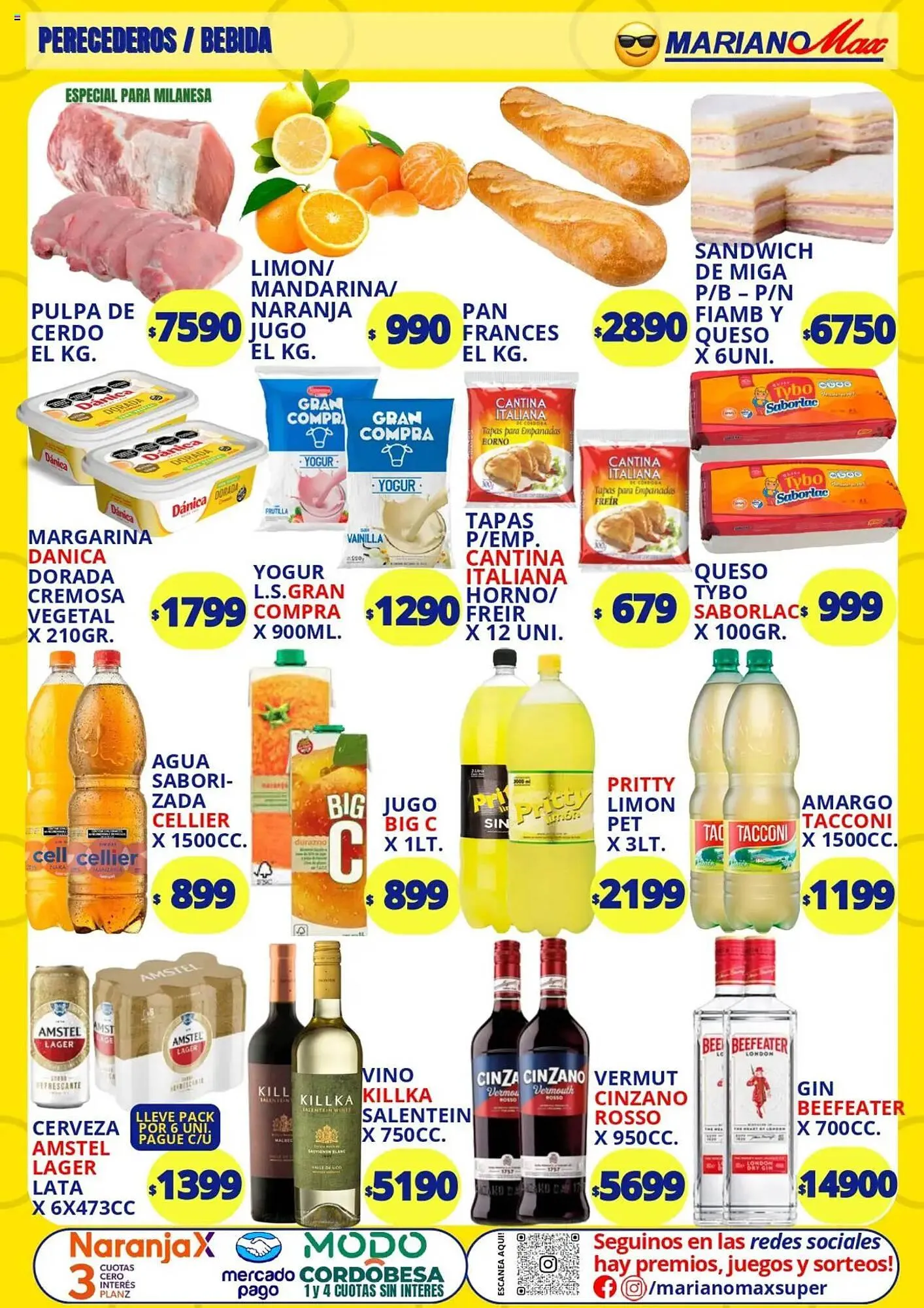 Ofertas de Catálogo Supermercados Mariano Max 14 de mayo al 21 de mayo 2025 - Página 12 del catálogo