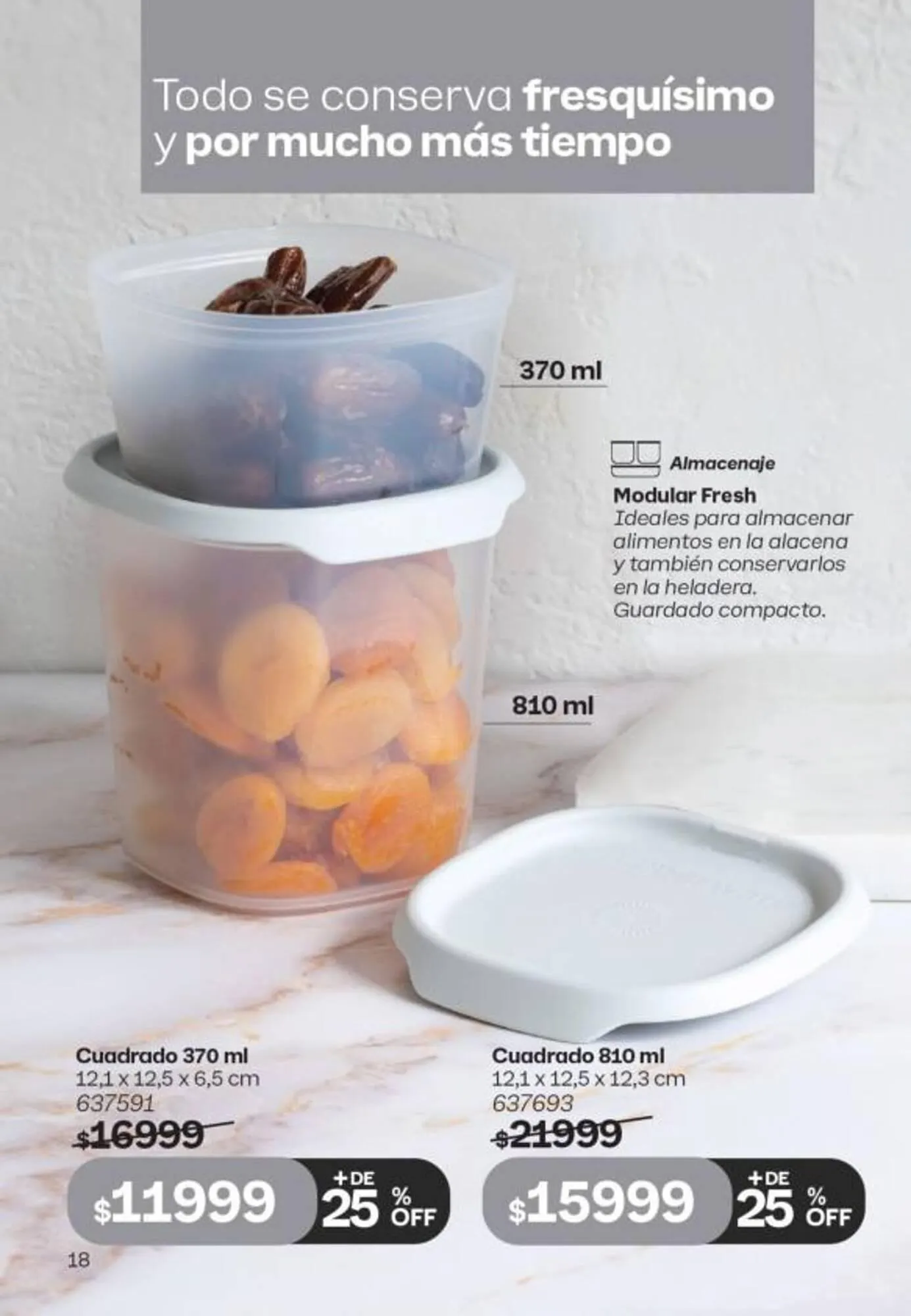 Ofertas de Catálogo Tupperware 4 de abril al 30 de abril 2025 - Página 19 del catálogo
