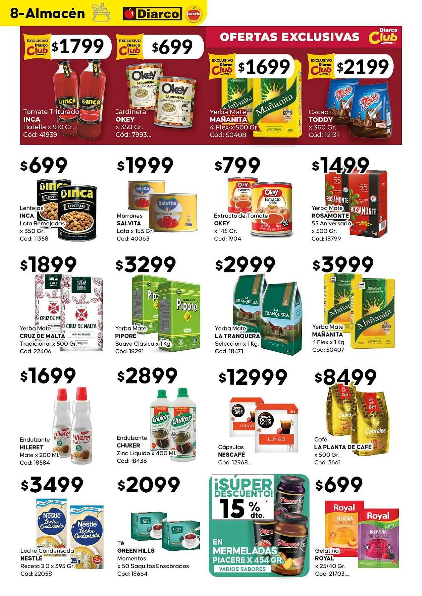 Ofertas de Catálogo Diarco 9 de marzo al 14 de marzo 2025 - Página 8 del catálogo