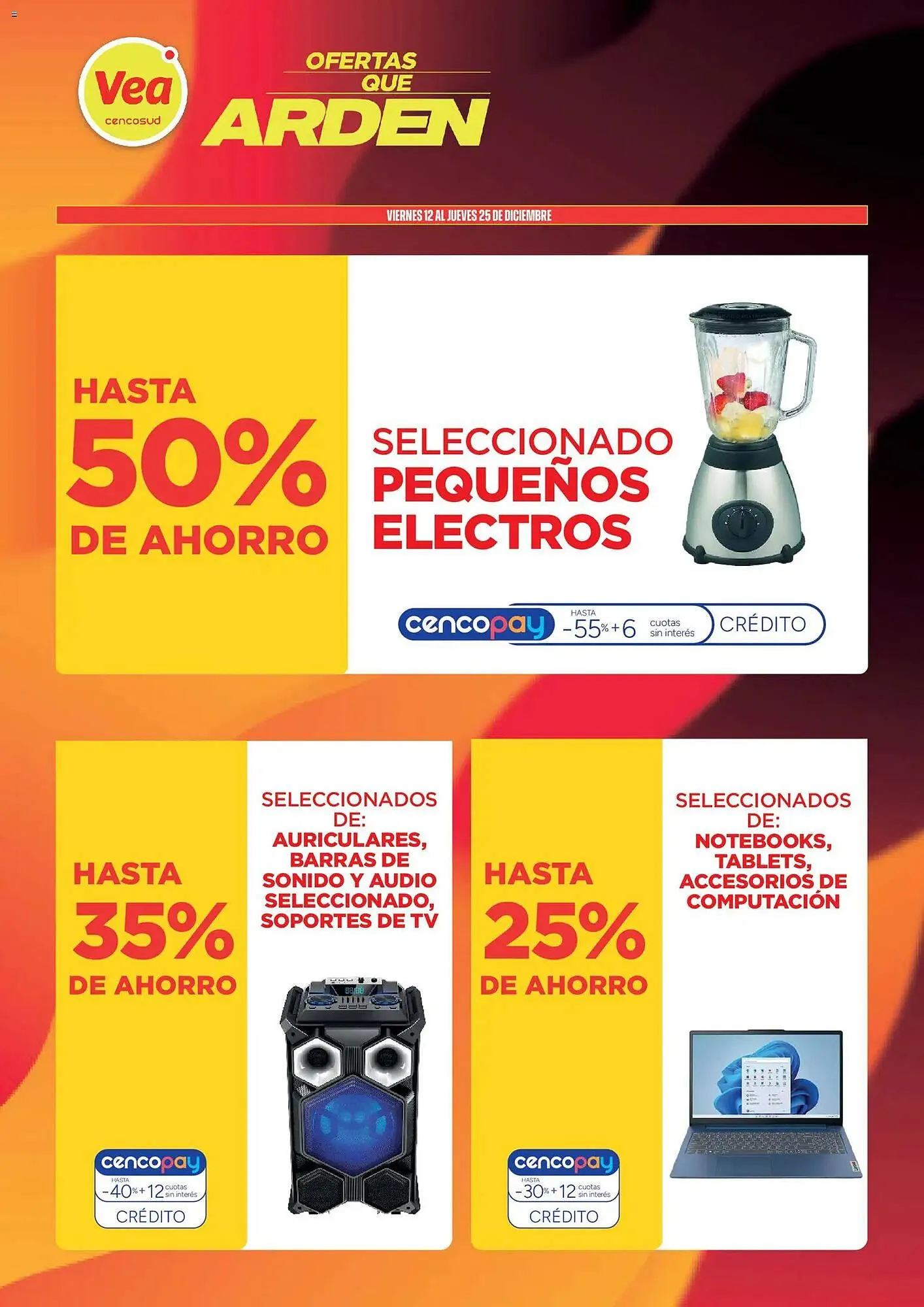 Ofertas de Catálogo Supermercados Vea 12 de diciembre al 25 de diciembre 2025 - Página 2 del catálogo