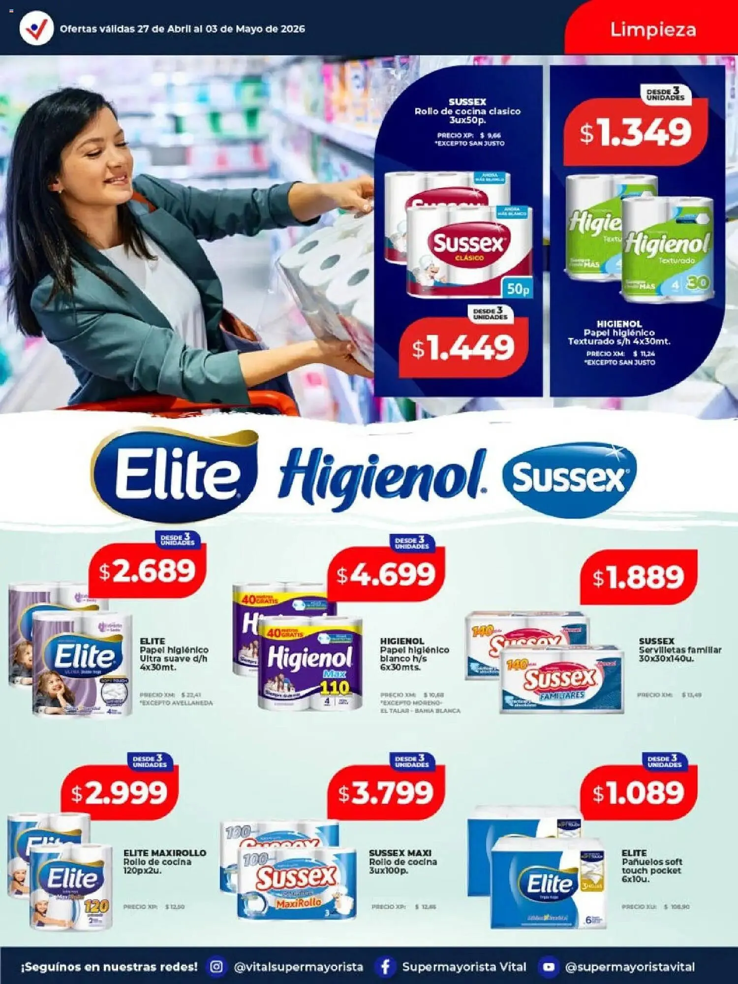 Ofertas de Catálogo Supermayorista Vital 27 de abril al 3 de mayo 2026 - Página 9 del catálogo