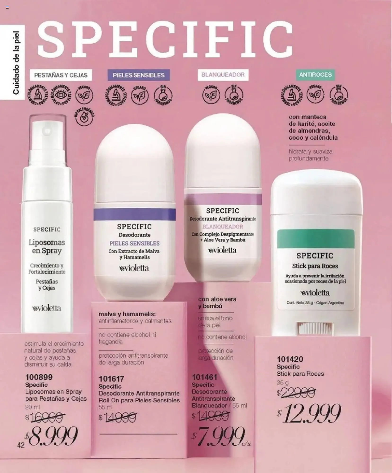 Ofertas de Catálogo Violetta Cosméticos 18 de julio al 1 de agosto 2025 - Página 42 del catálogo