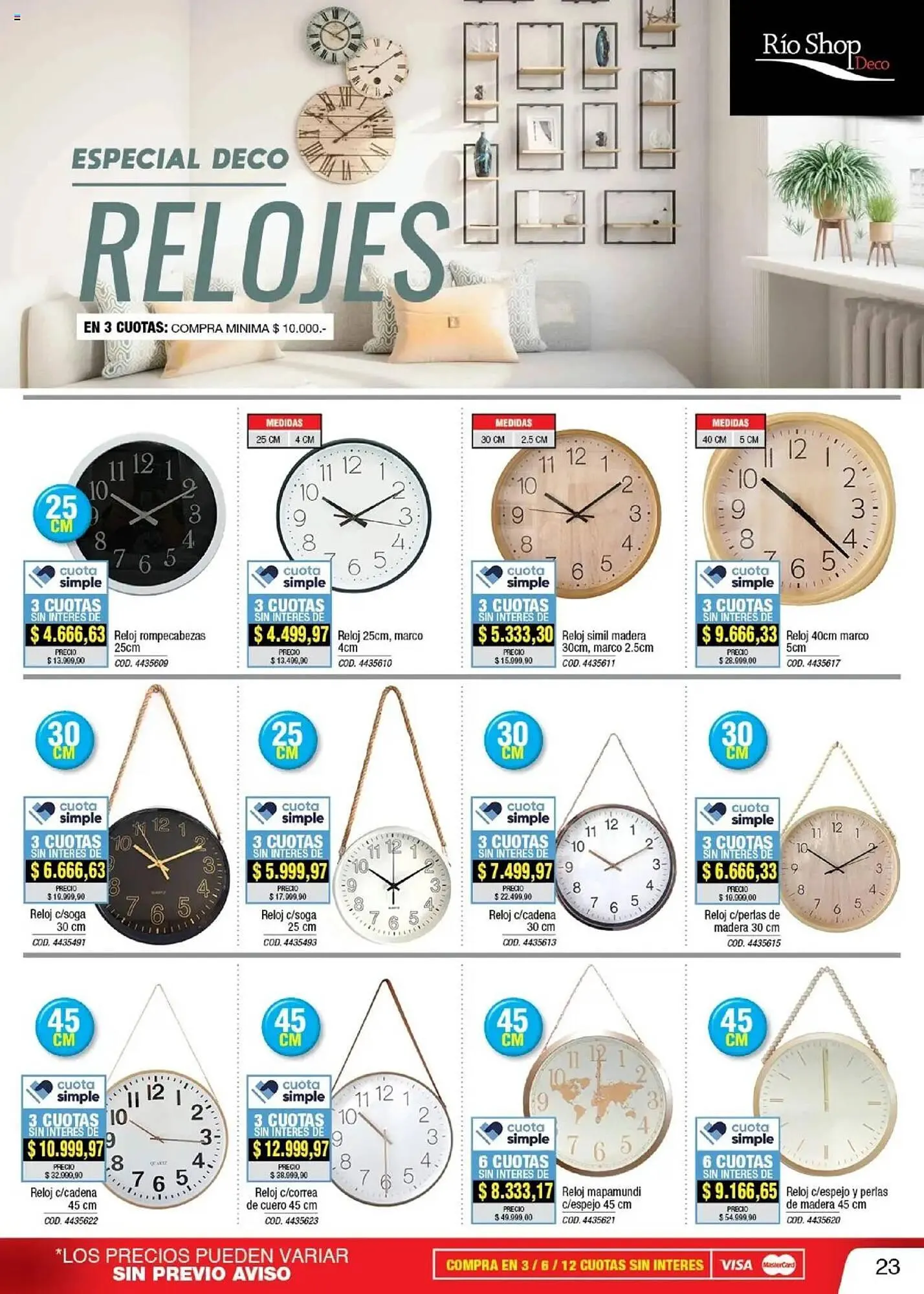 Ofertas de Catálogo Rio Shop Deco 20 de marzo al 30 de abril 2025 - Página 23 del catálogo