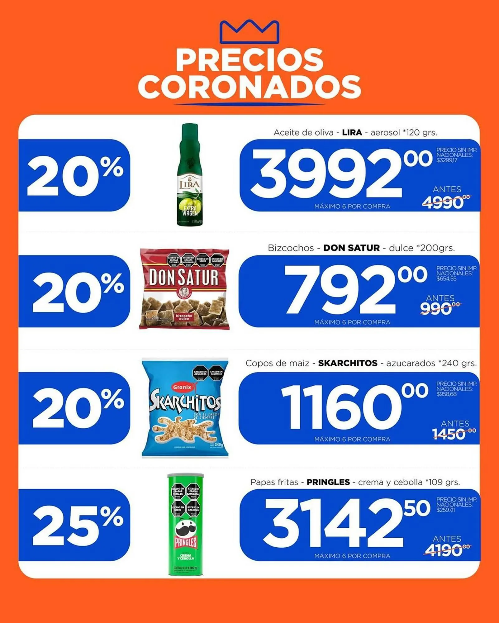 Ofertas de Catálogo Supermercados Monarca 22 de abril al 26 de abril 2025 - Página 2 del catálogo