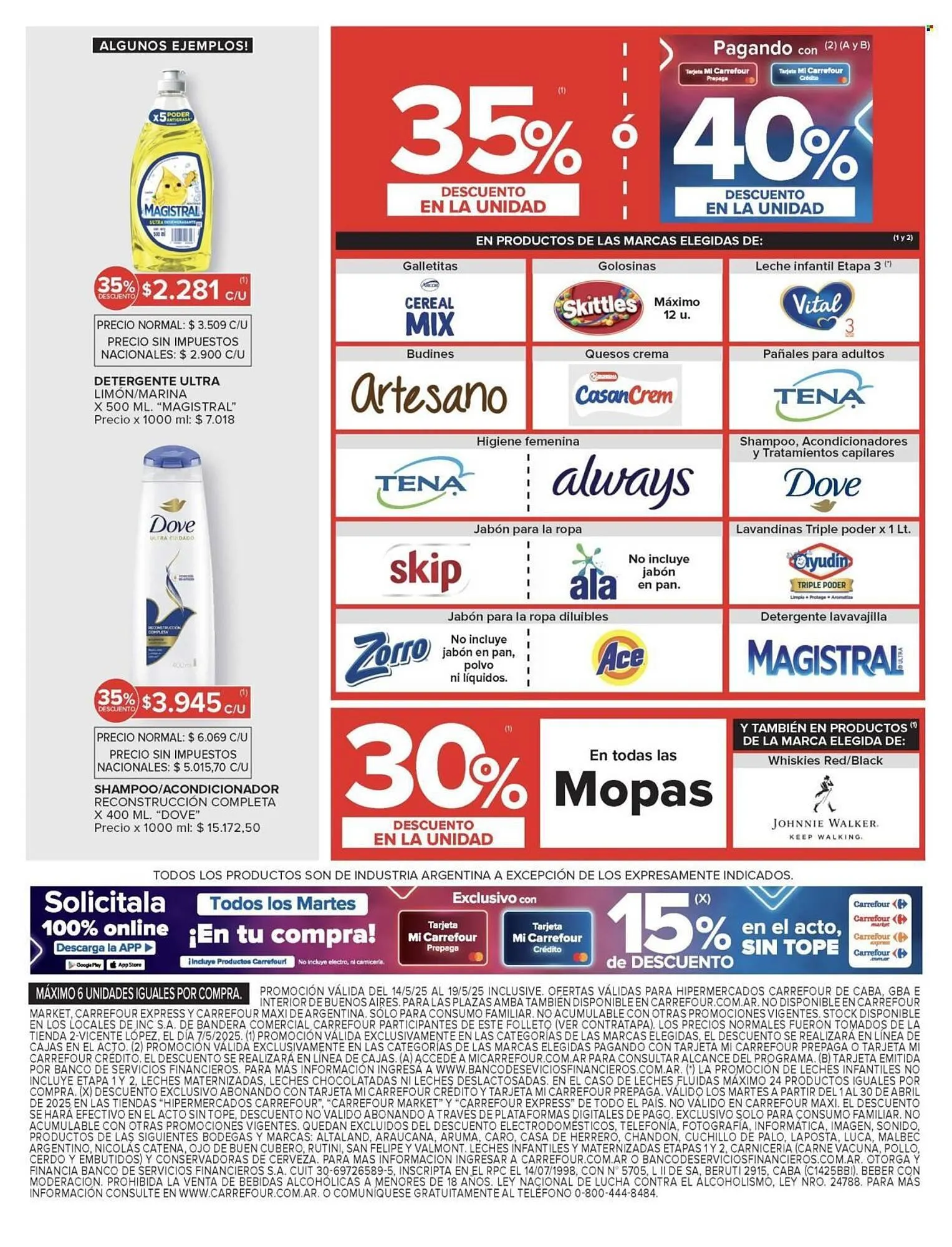 Ofertas de Catálogo Carrefour 14 de mayo al 19 de mayo 2025 - Página 8 del catálogo