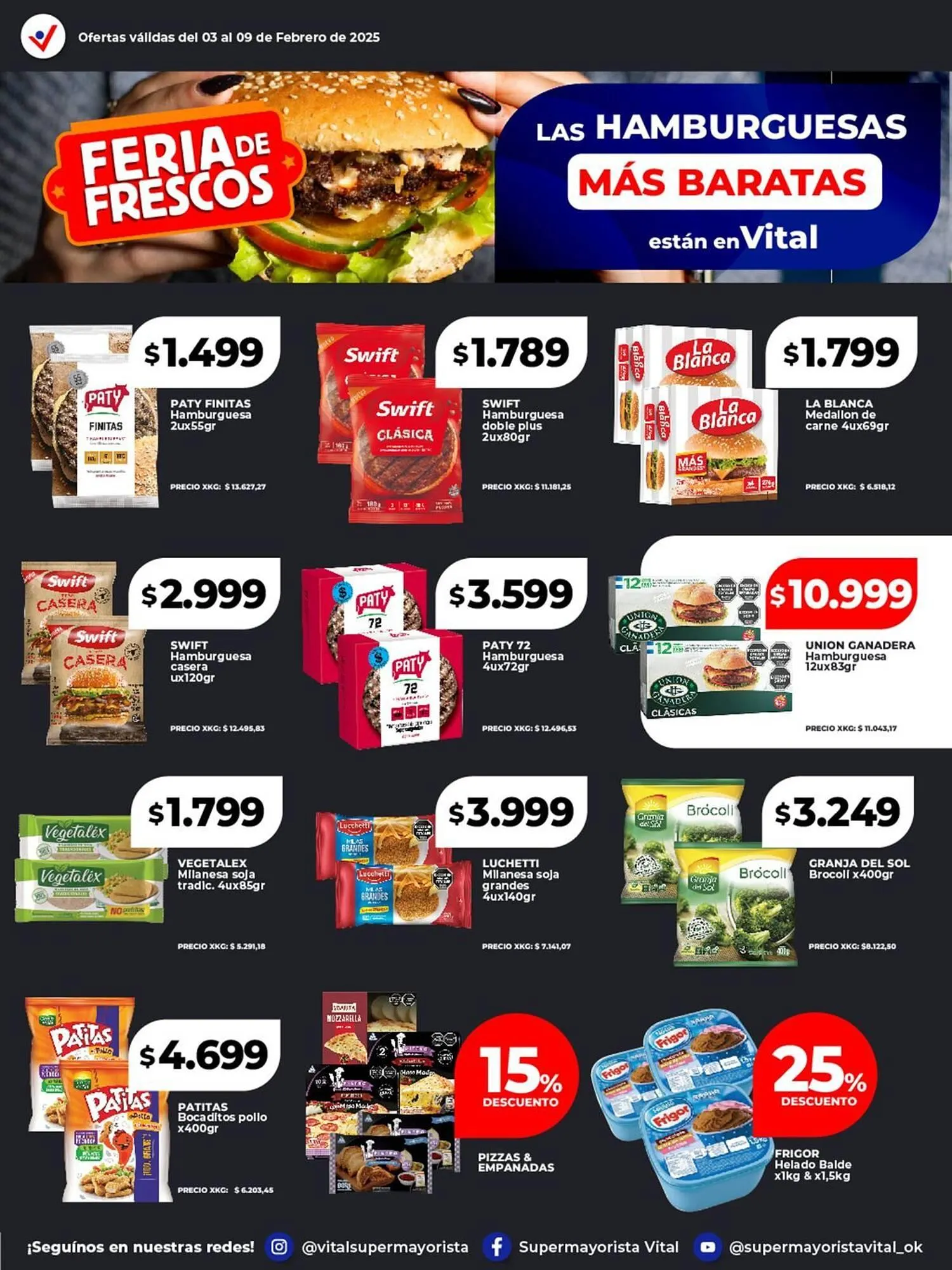 Ofertas de Catálogo Supermayorista Vital 3 de febrero al 9 de febrero 2025 - Página 22 del catálogo