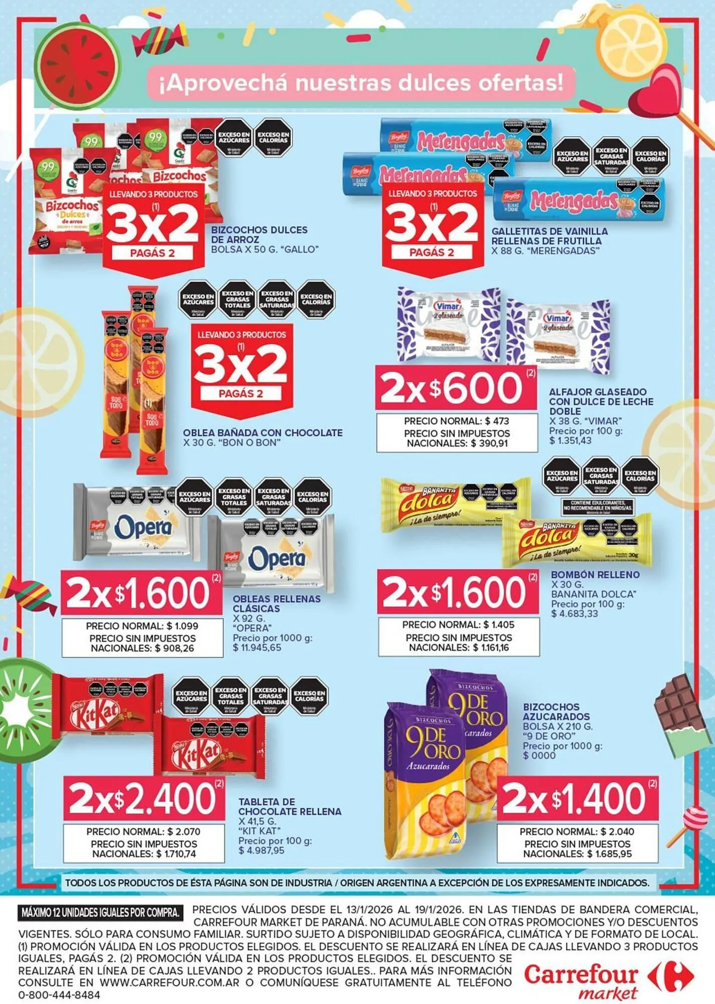 Ofertas de Folleto Carrefour Market 13 de enero al 20 de enero 2026 - Página 4 del catálogo