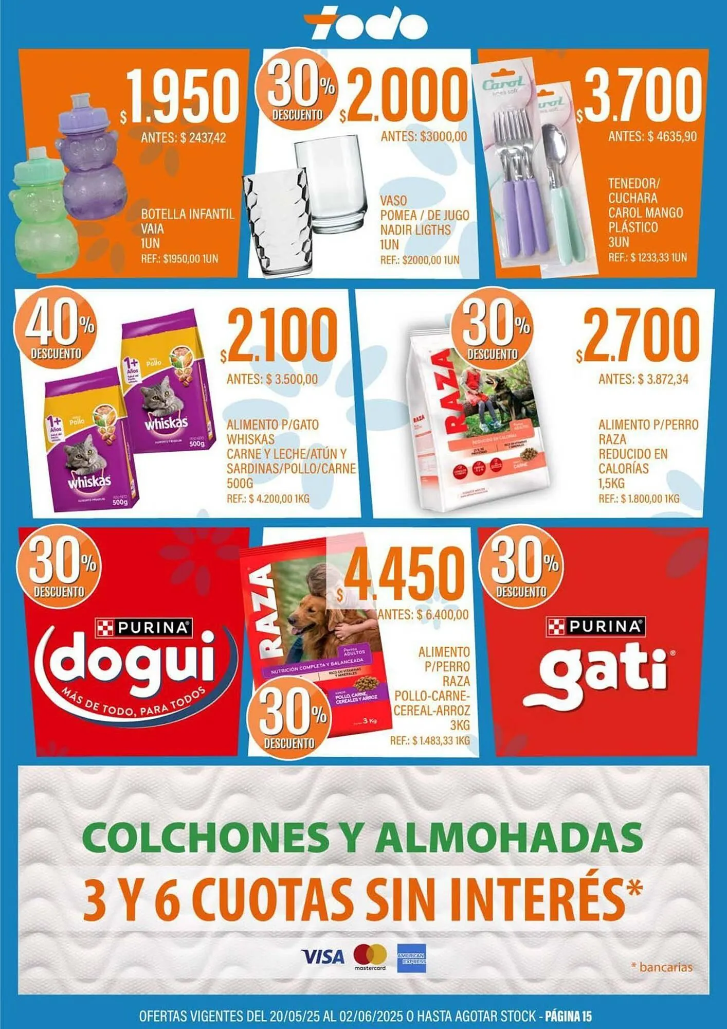 Ofertas de Catálogo Supermercados Todo 20 de mayo al 2 de junio 2025 - Página 15 del catálogo