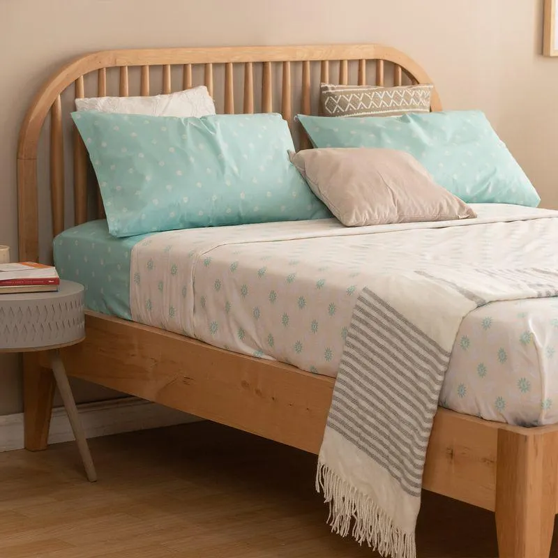 Juego de Sábanas Queen Size Trama Pimpollo