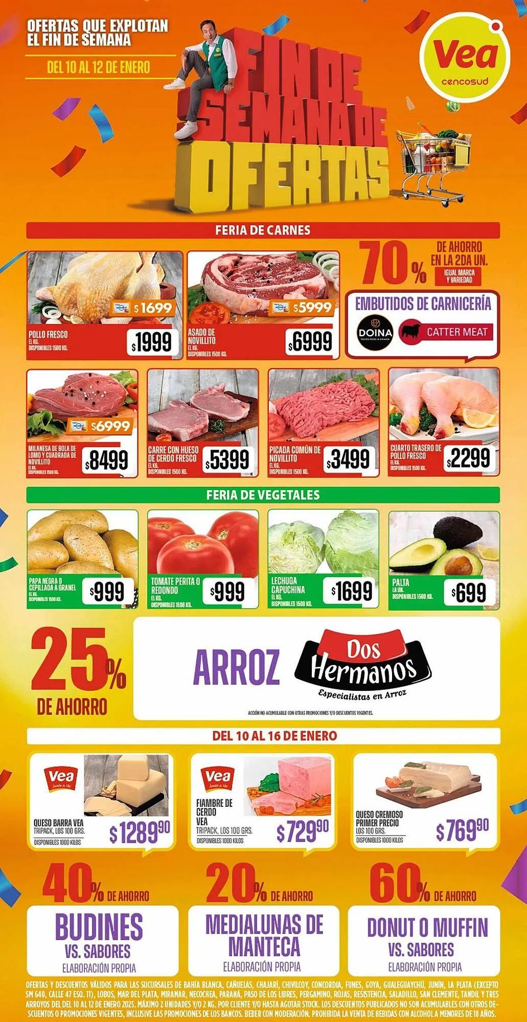 Ofertas de Catálogo Supermercados Vea 9 de enero al 13 de enero 2025 - Página 3 del catálogo
