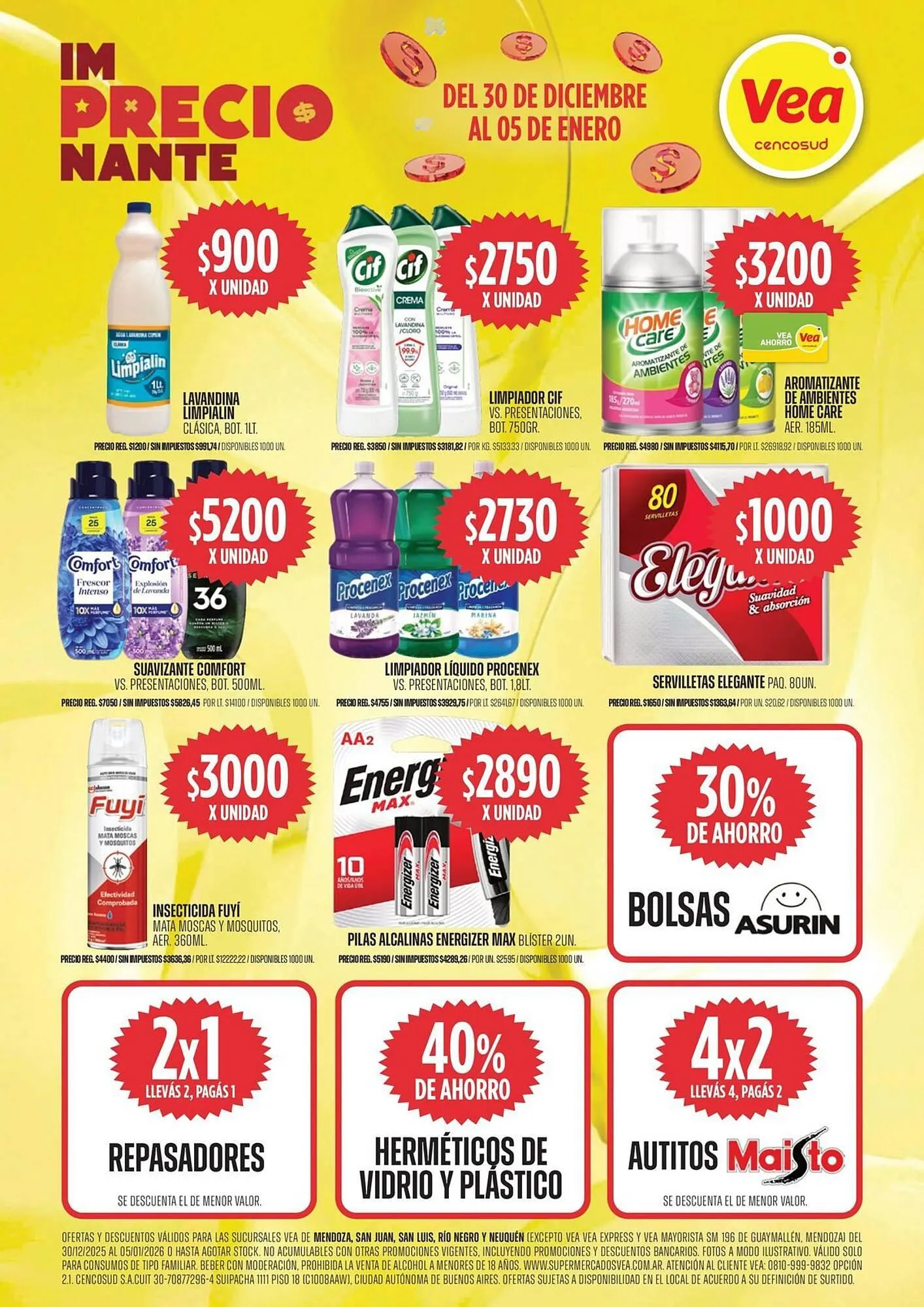 Ofertas de Catálogo Supermercados Vea 30 de diciembre al 5 de enero 2026 - Página 7 del catálogo