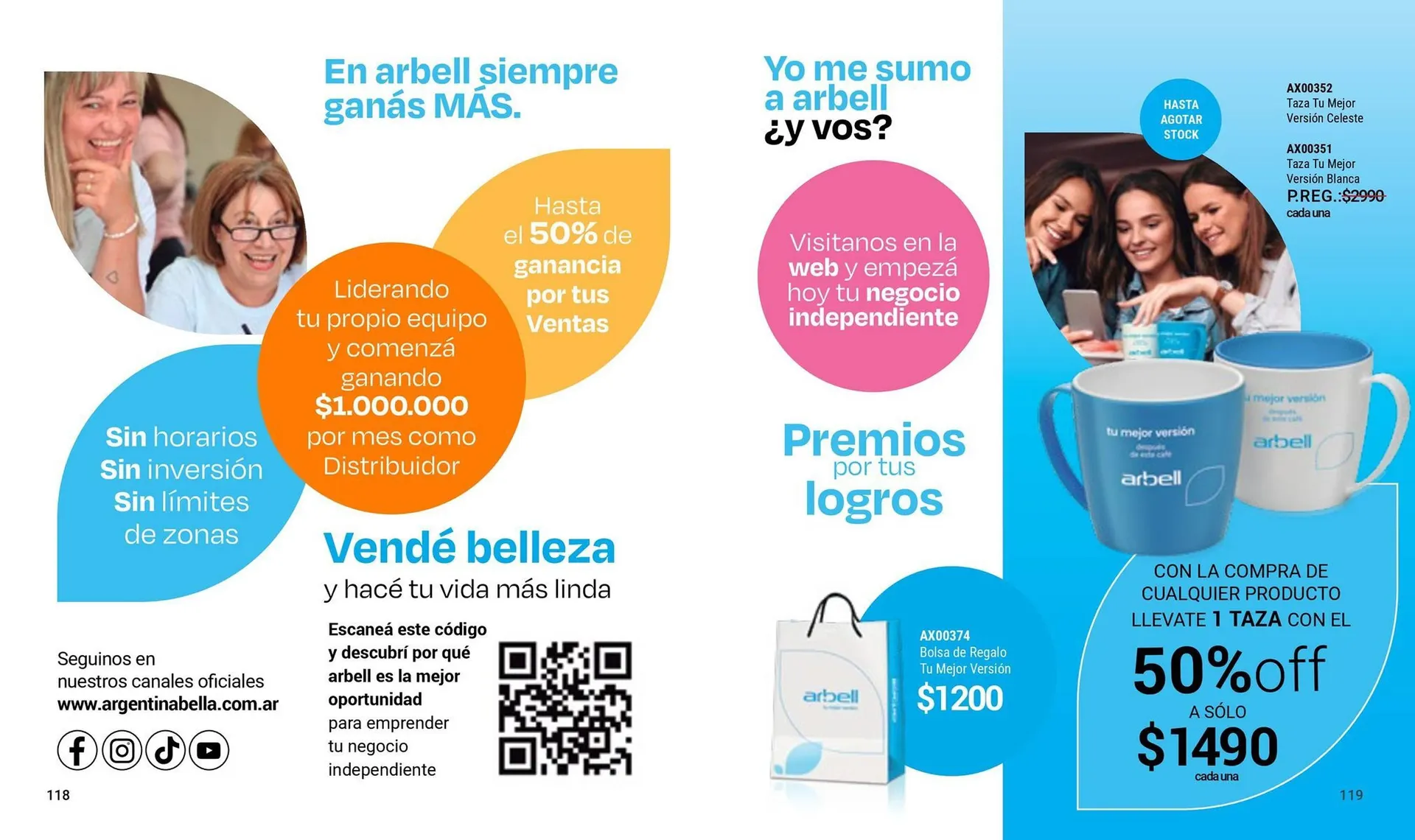 Ofertas de Catálogo Arbell 3 de enero al 6 de marzo 2025 - Página 60 del catálogo
