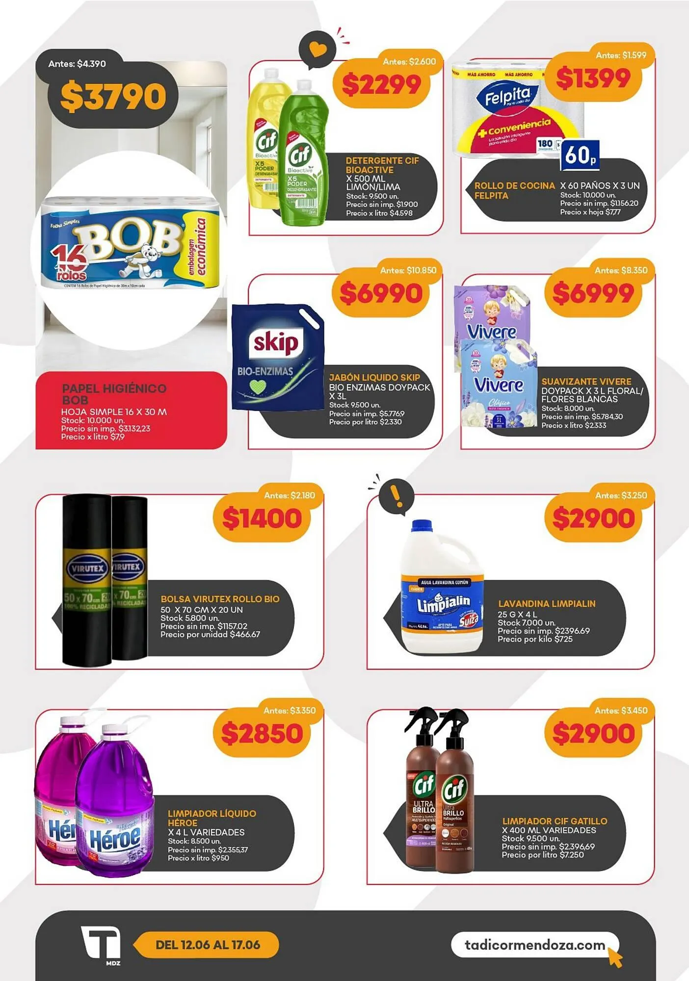 Ofertas de Catálogo Supermercados Tadicor 11 de junio al 16 de junio 2025 - Página 7 del catálogo