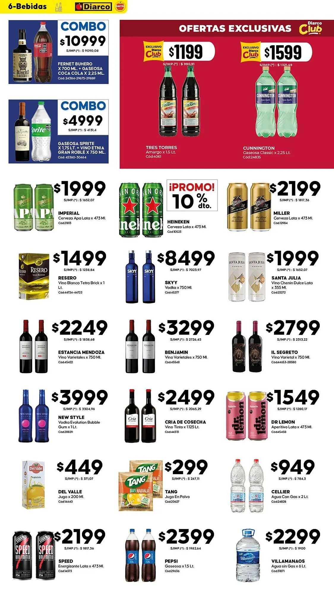 Ofertas de Catálogo Diarco 19 de enero al 23 de enero 2026 - Página 6 del catálogo