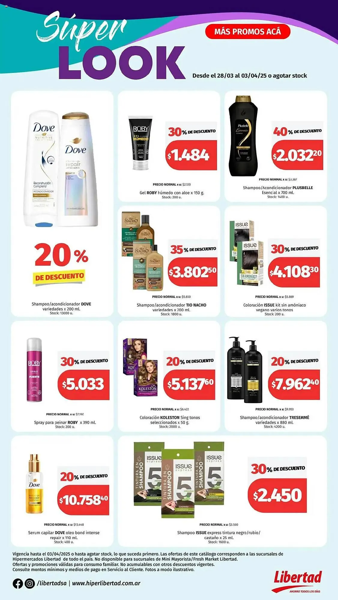 Ofertas de Catálogo Hipermercado Libertad 28 de marzo al 3 de abril 2025 - Página 1 del catálogo