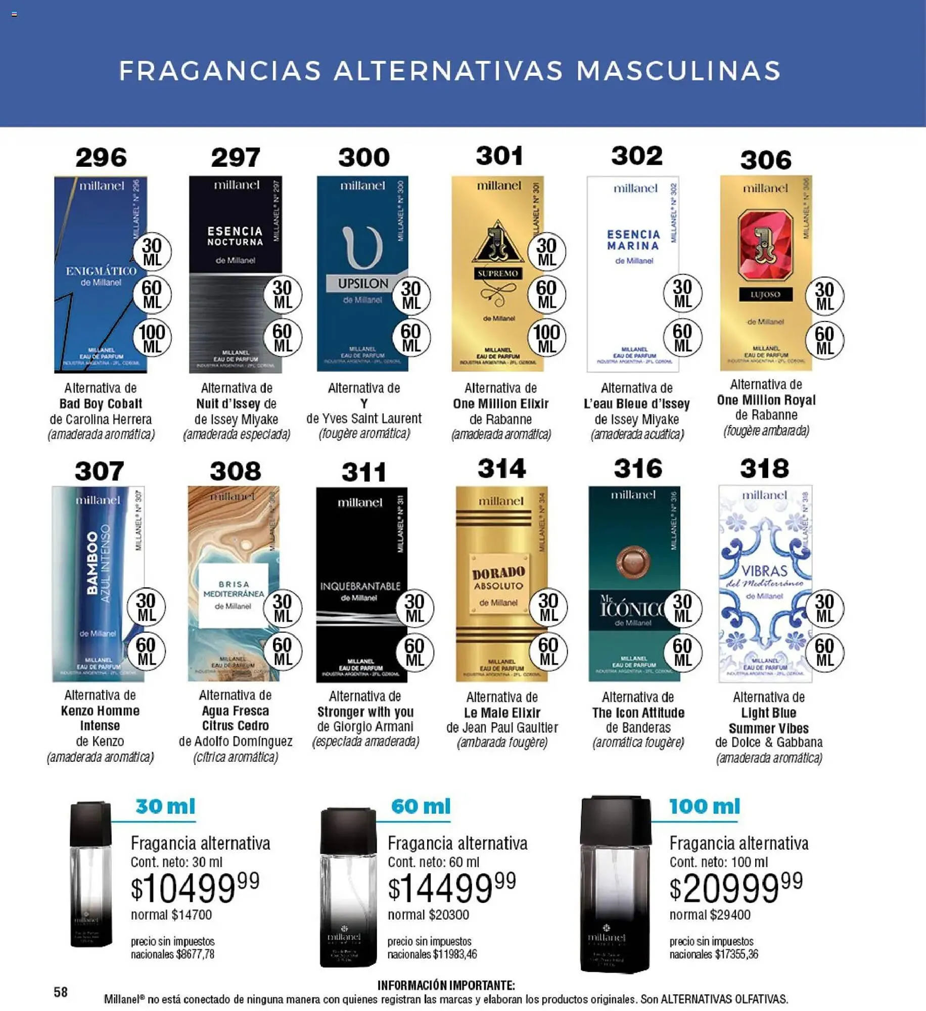 Ofertas de Catálogo Millanel Cosmética 2 de marzo al 29 de marzo 2026 - Página 58 del catálogo