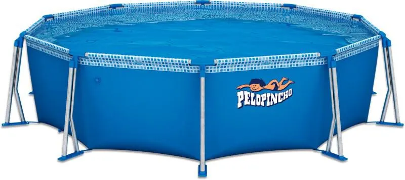 Pileta Estructural Redonda De Lona De 5500 Litros - PELOPINCHO