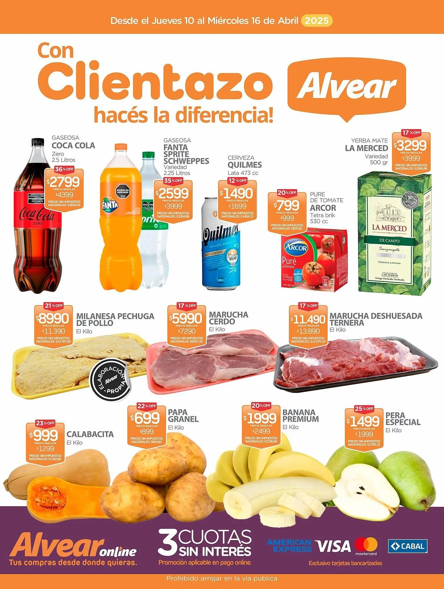 Ofertas de Catálogo Alvear 10 de abril al 16 de abril 2025 - Página 1 del catálogo