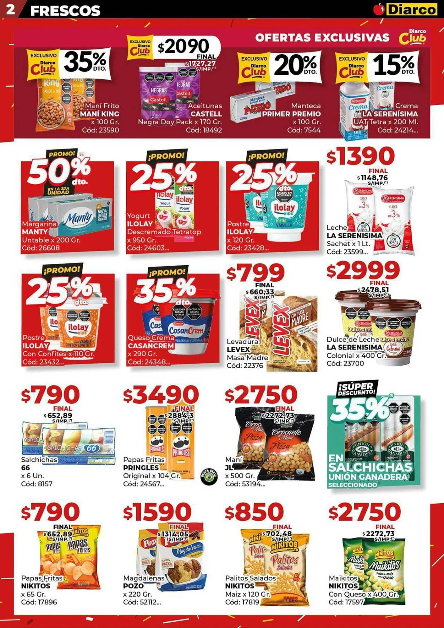Ofertas de Catálogo Diarco 28 de julio al 1 de agosto 2025 - Página 2 del catálogo
