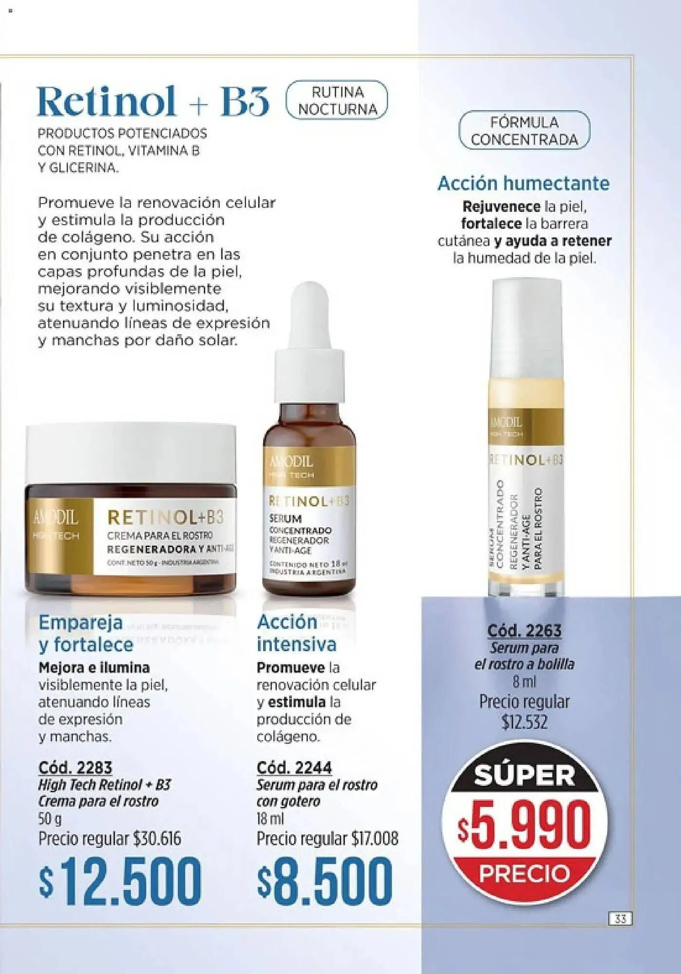 Ofertas de Catálogo Amodil 8 de abril al 21 de junio 2026 - Página 33 del catálogo