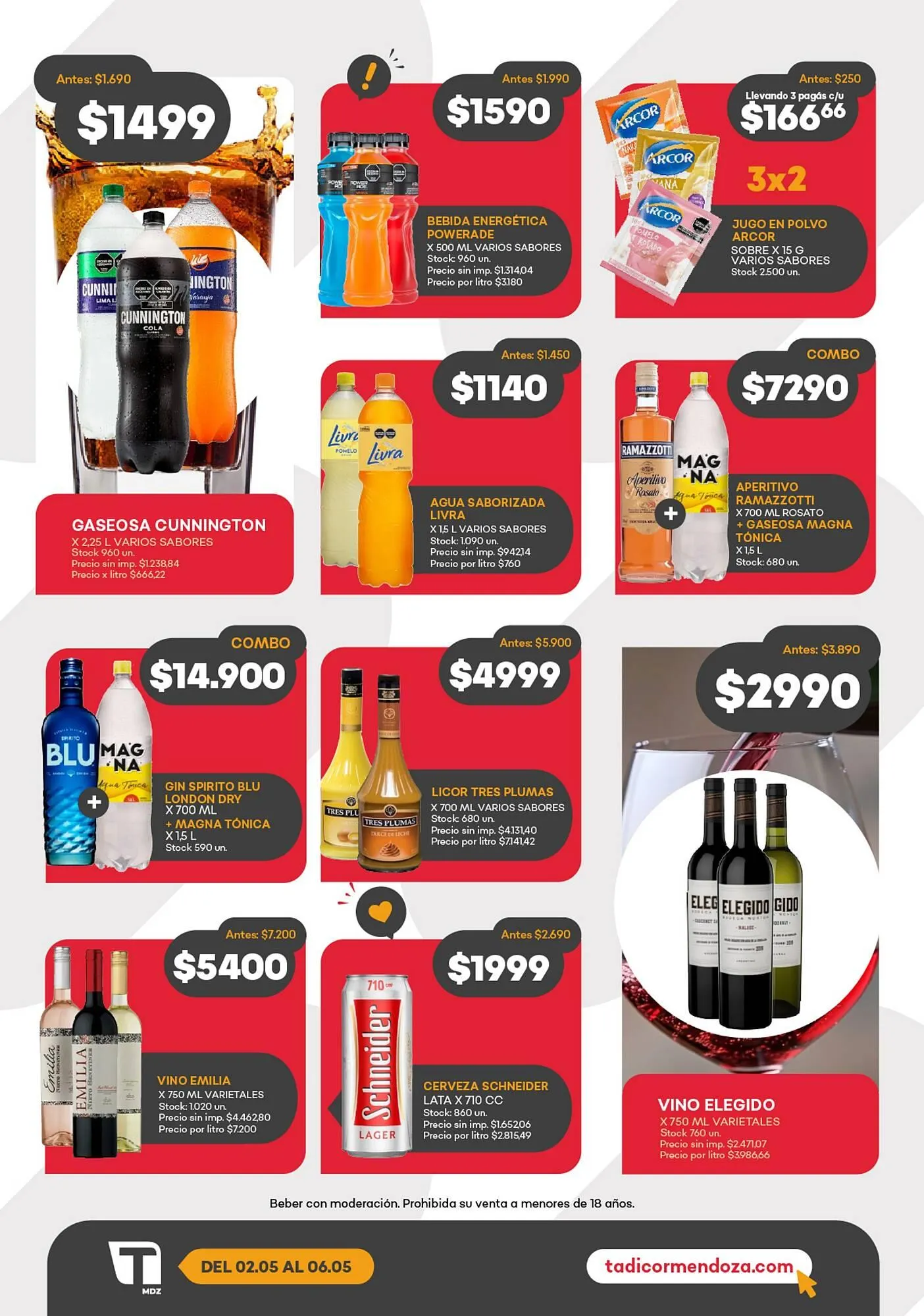 Ofertas de Catálogo Supermercados Tadicor 2 de mayo al 2 de junio 2025 - Página 4 del catálogo