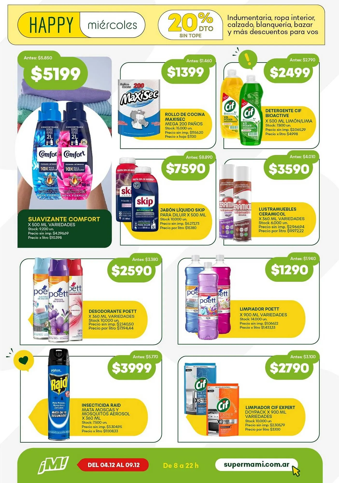 Ofertas de Catálogo Super MAMI 2 de diciembre al 9 de diciembre 2025 - Página 12 del catálogo