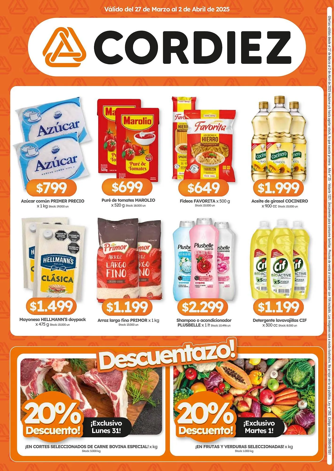 Ofertas de Catálogo Cordiez 27 de marzo al 2 de abril 2025 - Página 8 del catálogo