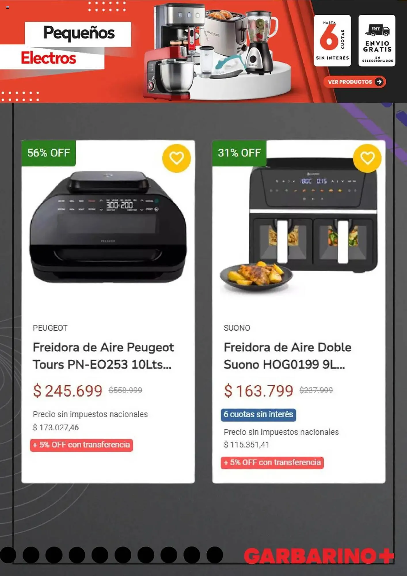 Ofertas de Catálogo Garbarino 9 de octubre al 14 de noviembre 2025 - Página 7 del catálogo