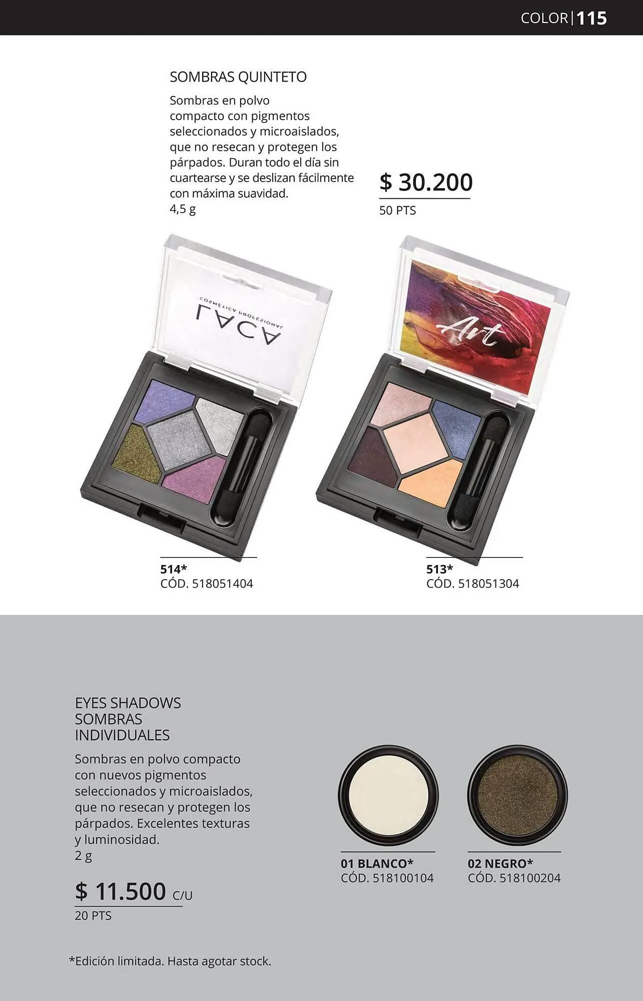 Ofertas de Catálogo Laboratorio LACA 2 de diciembre al 31 de diciembre 2024 - Página 115 del catálogo