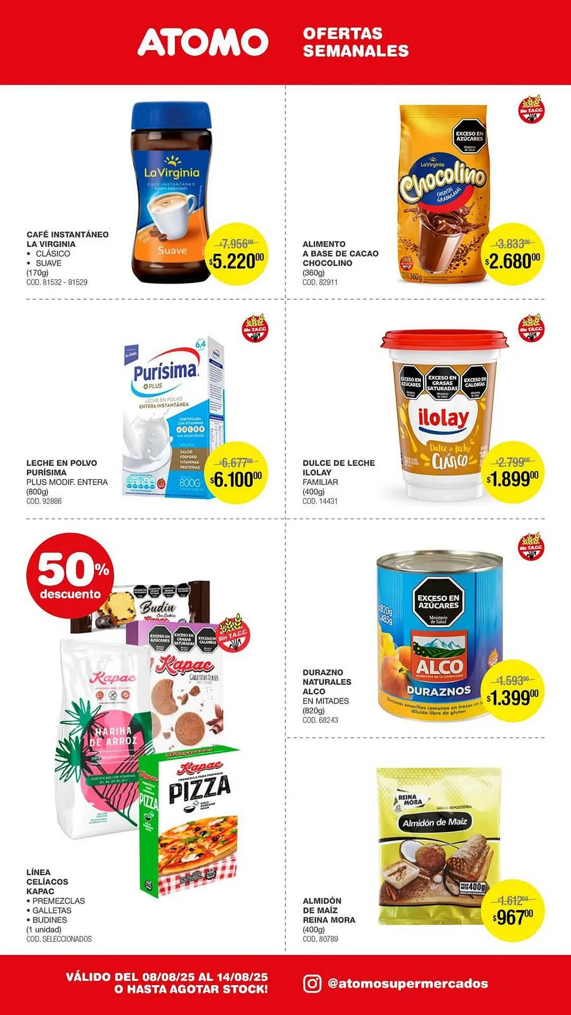 Ofertas de Catálogo Atomo Conviene 8 de agosto al 14 de agosto 2025 - Página 3 del catálogo