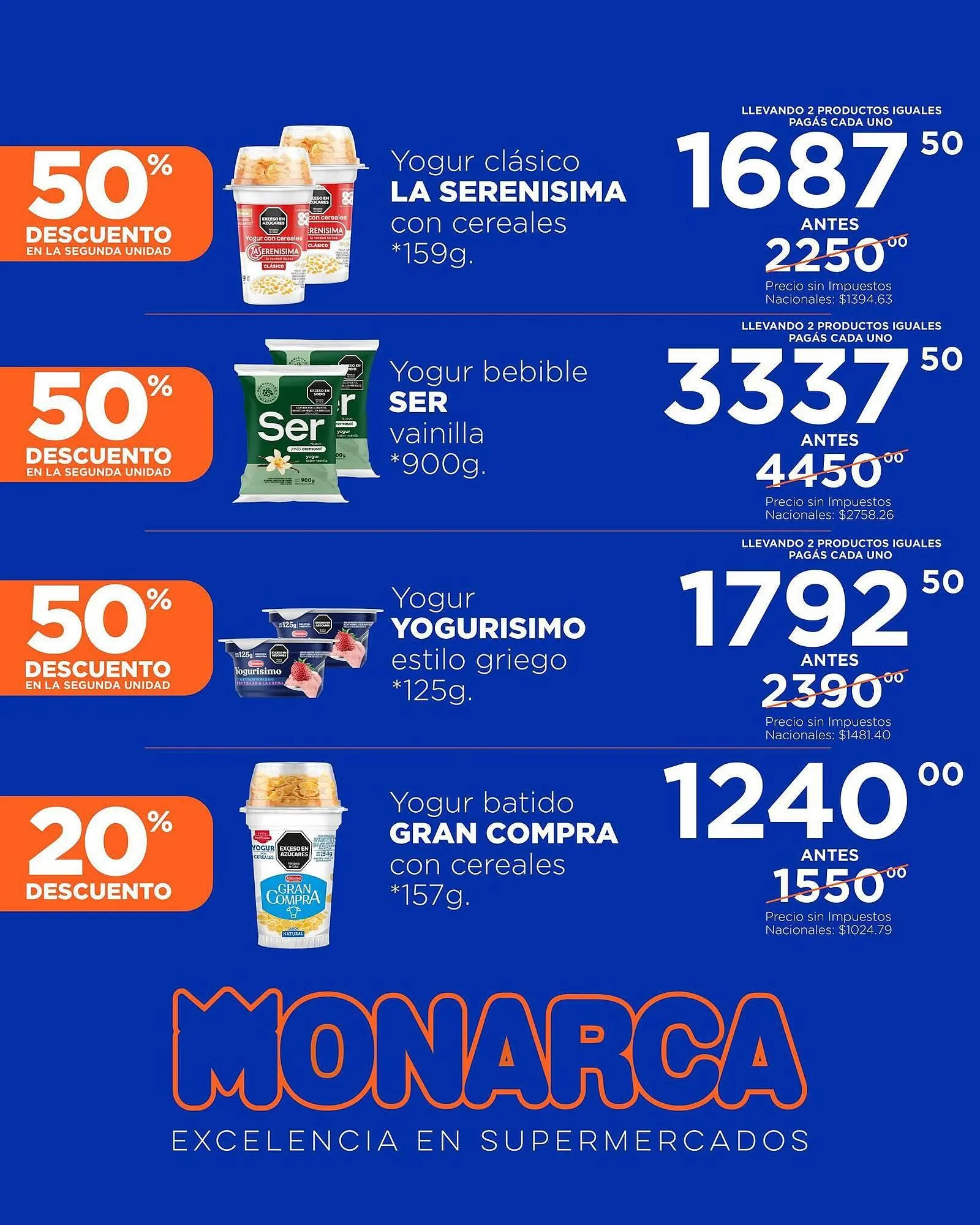 Ofertas de Catálogo Supermercados Monarca 14 de abril al 21 de abril 2025 - Página 2 del catálogo