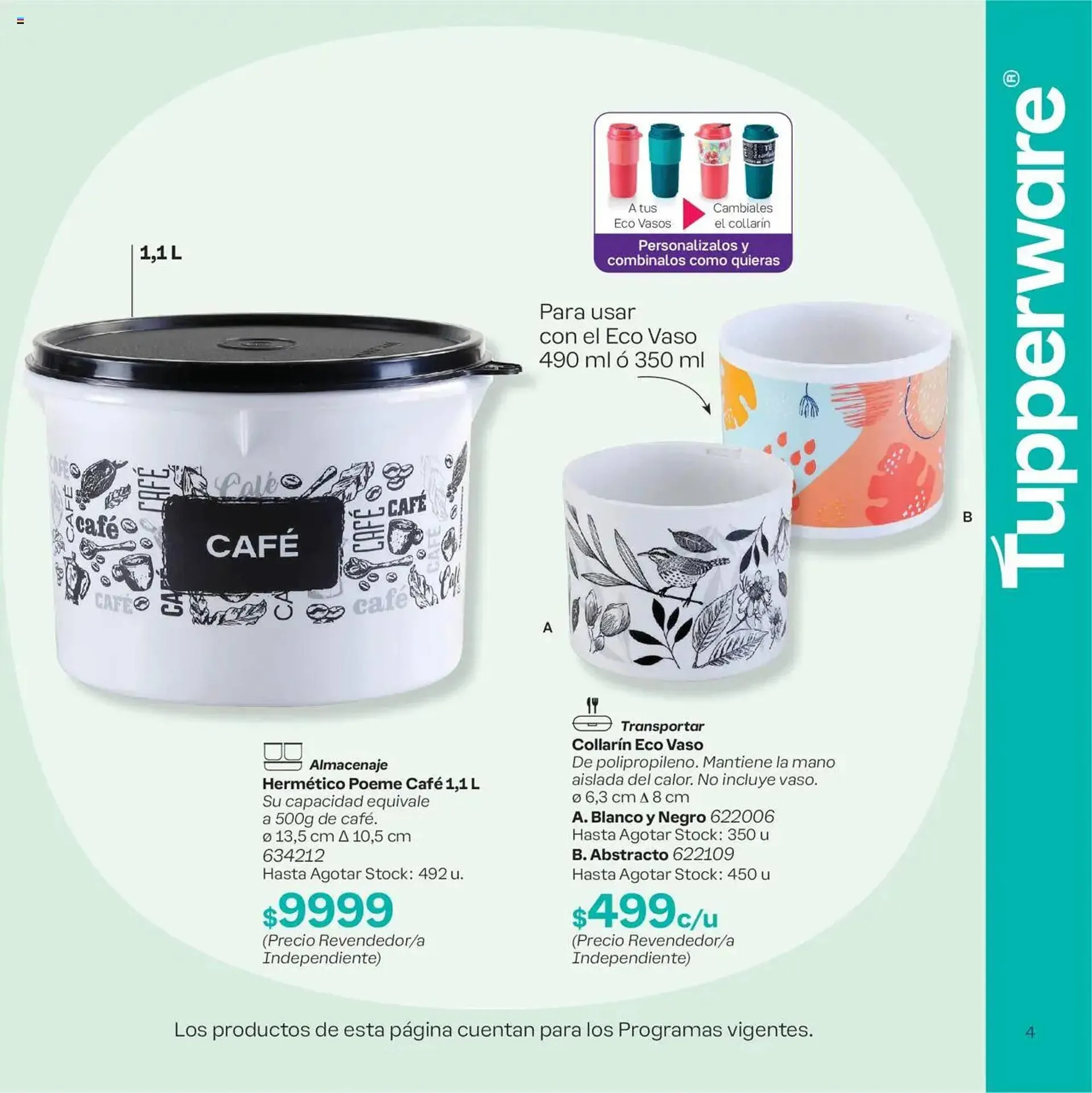 Ofertas de Folleto Tupperware 30 de septiembre al 7 de octubre 2025 - Página 4 del catálogo