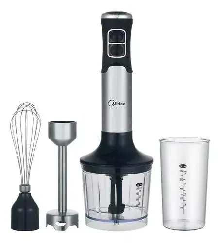 Mixer Midea Hb-1100x3ar1 Negro Y Plateado 220v 50 Hz 850w