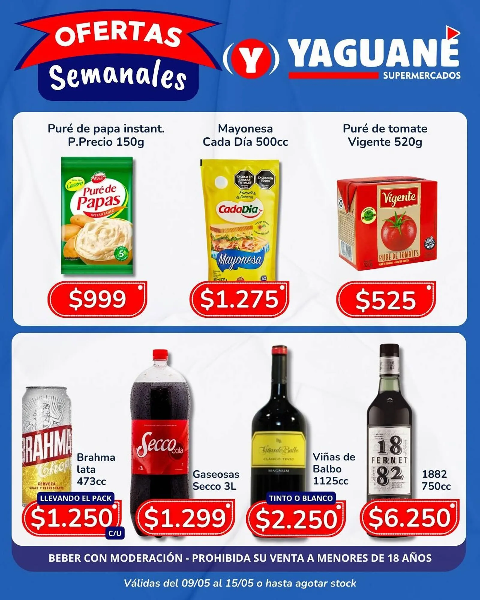 Ofertas de Catálogo Yaguane Supermercados 9 de mayo al 15 de mayo 2025 - Página 3 del catálogo