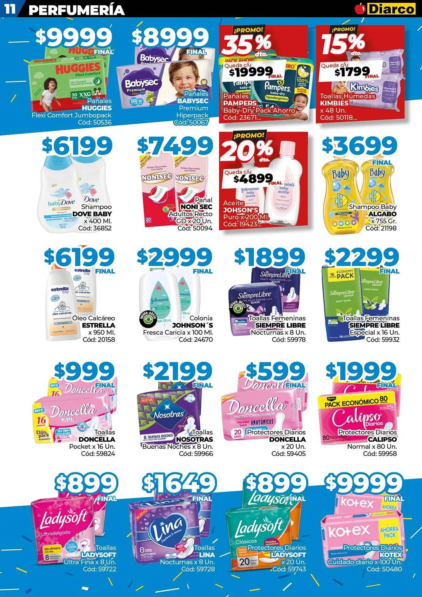 Ofertas de Catálogo Diarco 31 de marzo al 4 de abril 2025 - Página 11 del catálogo
