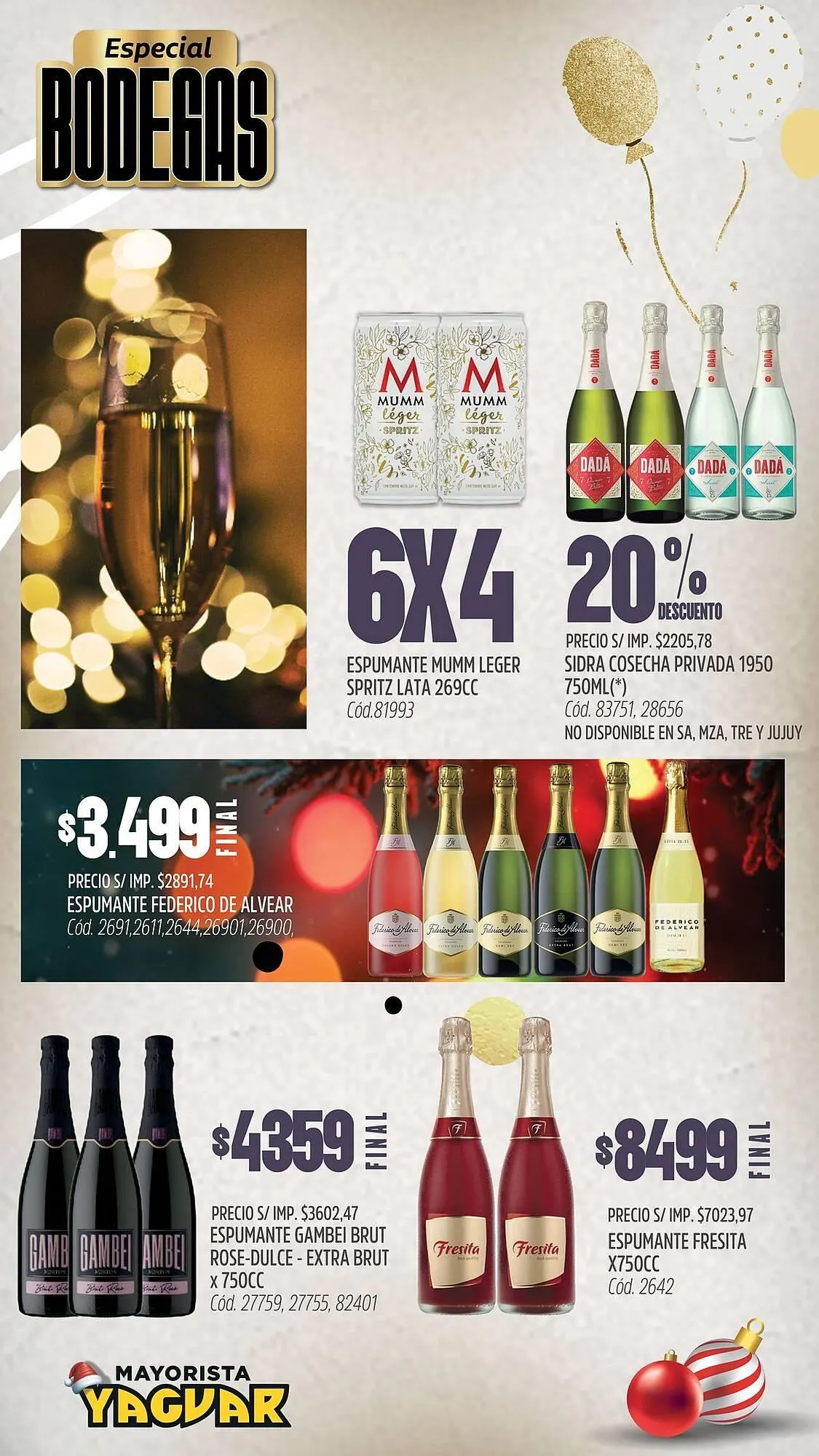 Ofertas de Catálogo Supermercados Yaguar 11 de diciembre al 15 de diciembre 2025 - Página 2 del catálogo