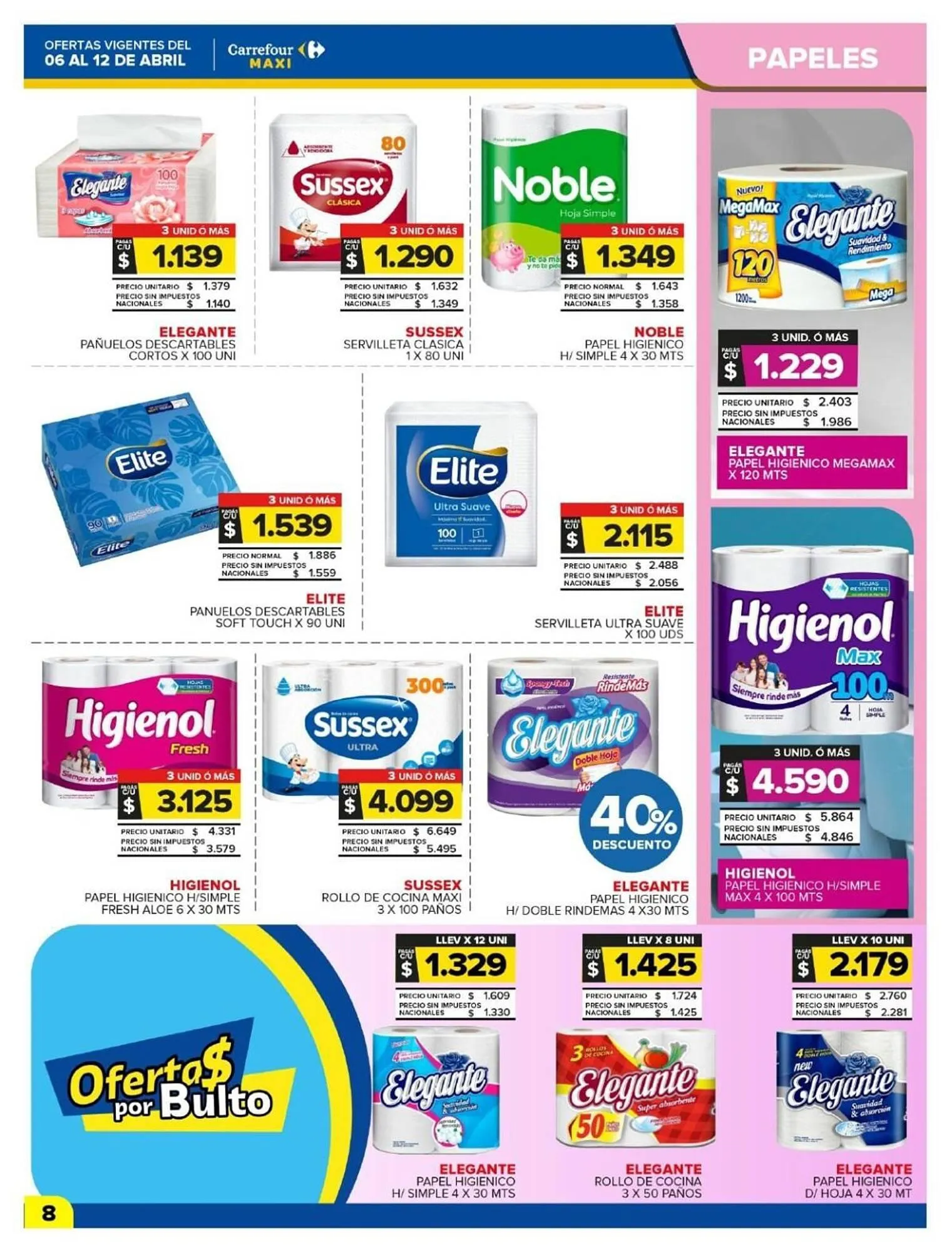 Ofertas de Folleto Carrefour Maxi 6 de abril al 12 de abril 2026 - Página 8 del catálogo