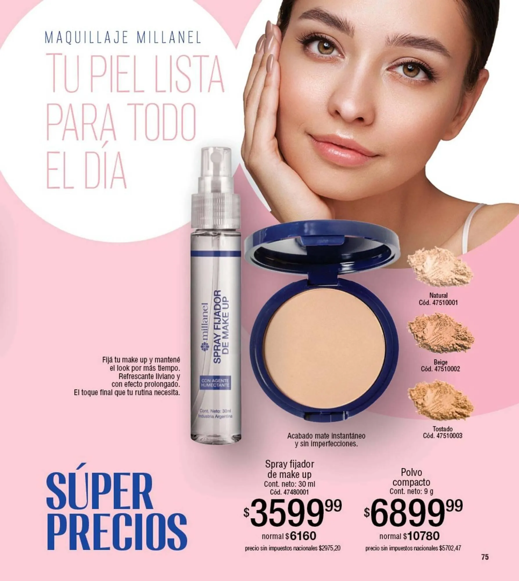 Ofertas de Catálogo Millanel Cosmética 2 de febrero al 1 de marzo 2026 - Página 75 del catálogo