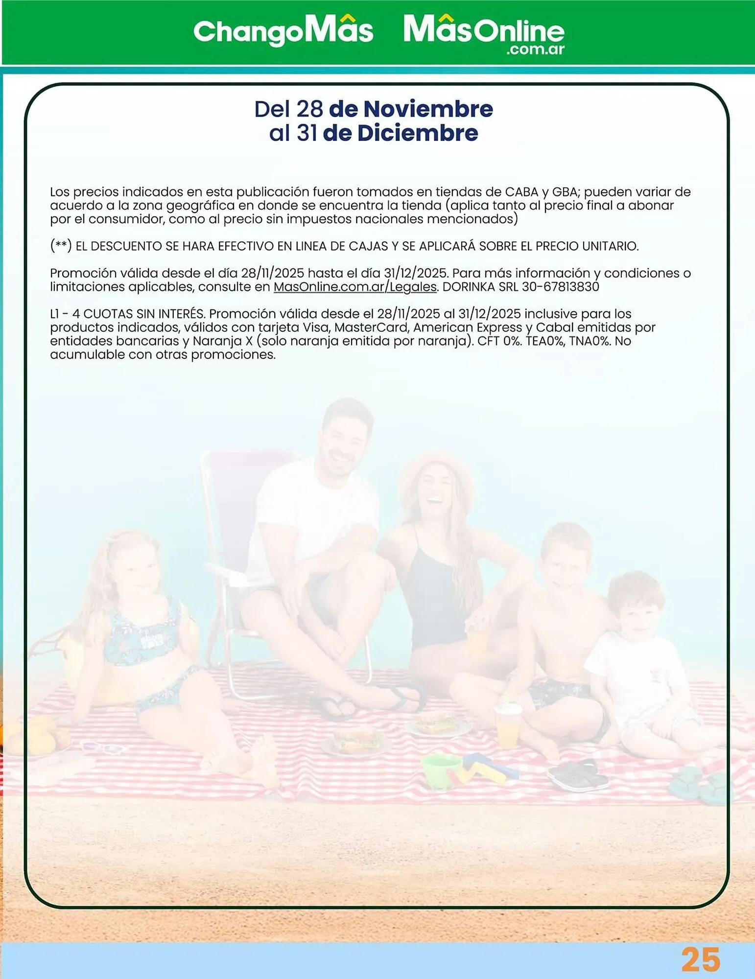 Ofertas de Catálogo Changomas 28 de diciembre al 31 de diciembre 2025 - Página 26 del catálogo