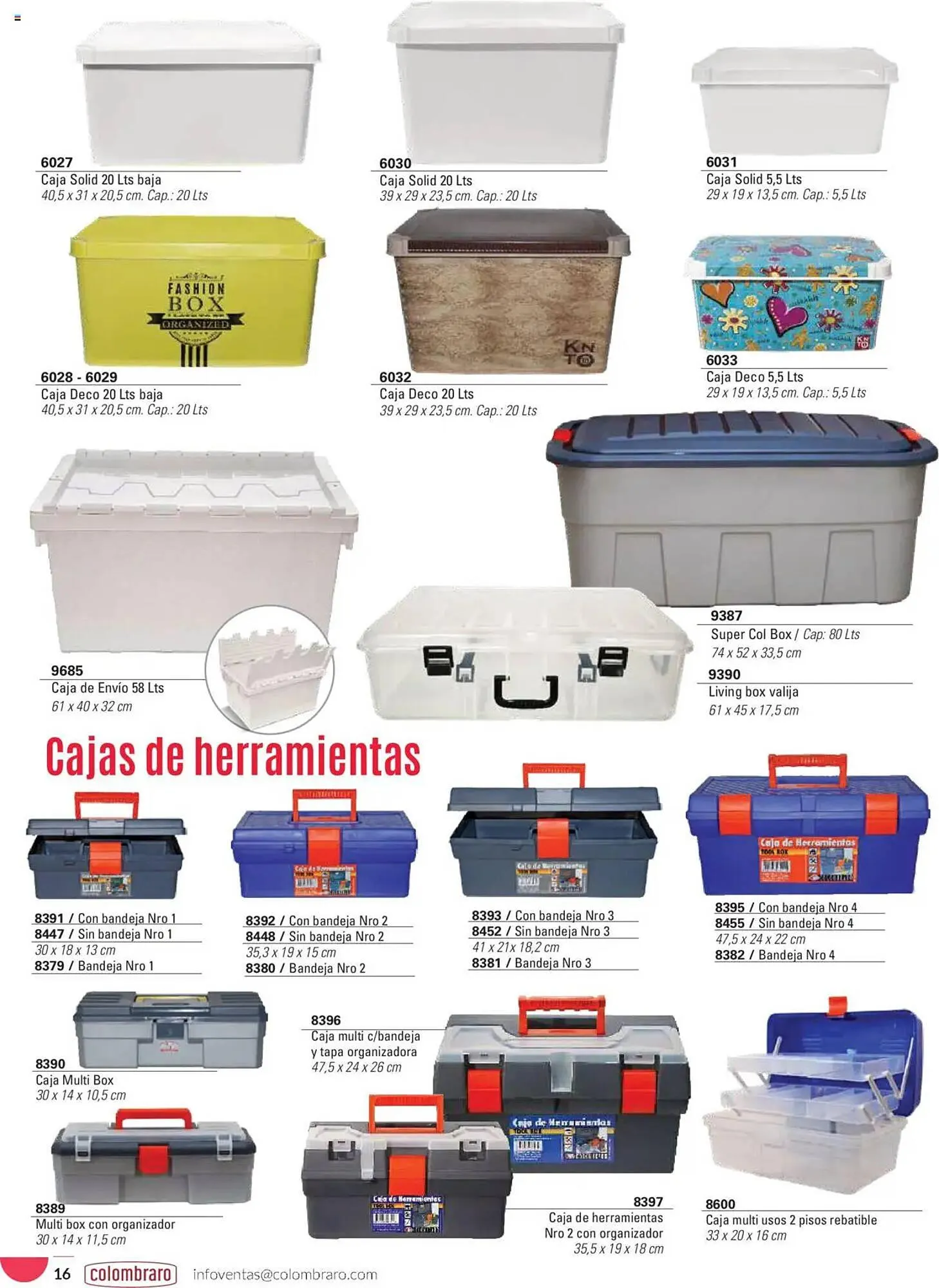 Ofertas de Catálogo Colombraro 16 de abril al 31 de diciembre 2025 - Página 16 del catálogo