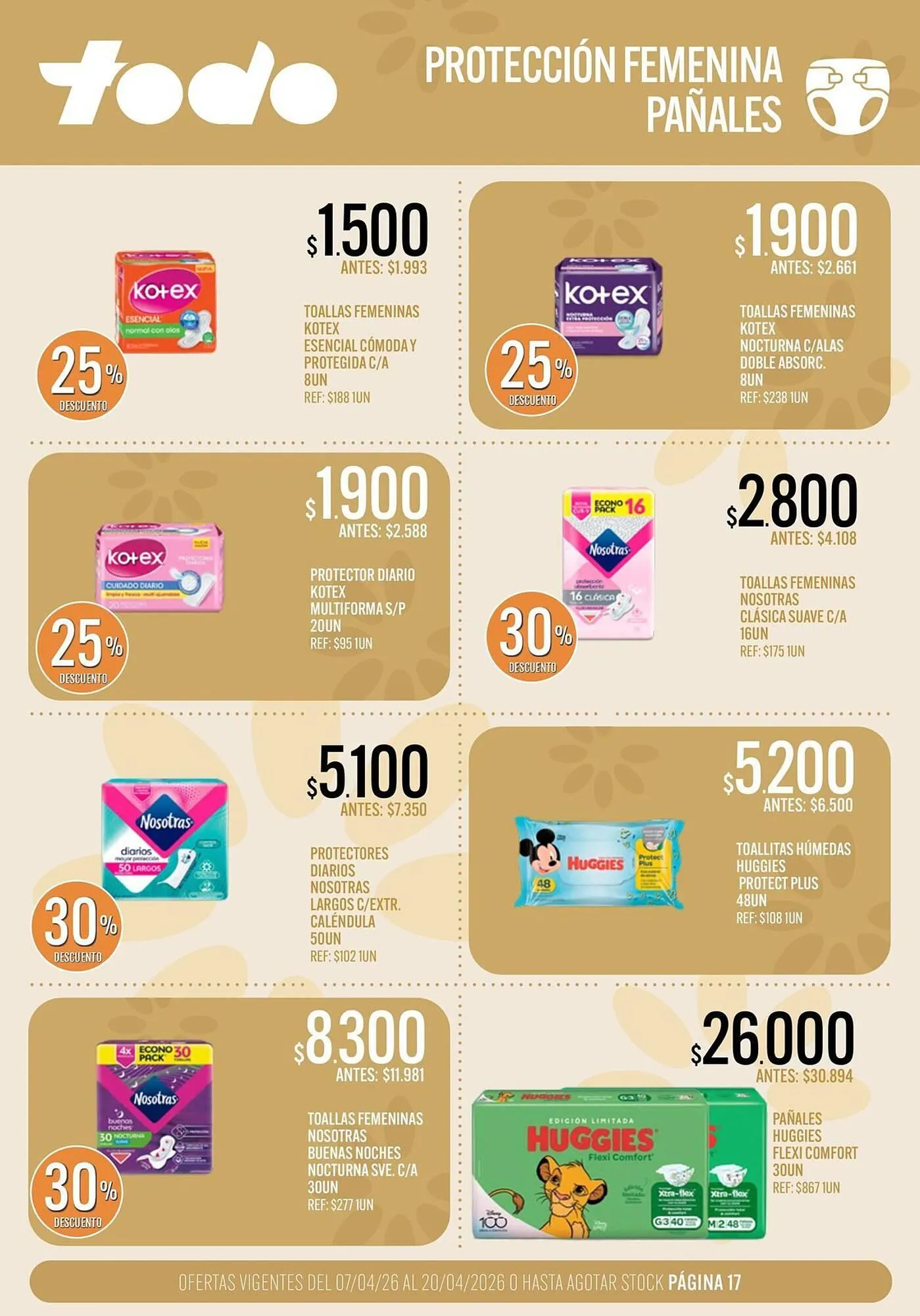 Ofertas de Catálogo Supermercados Todo 7 de abril al 20 de abril 2026 - Página 17 del catálogo