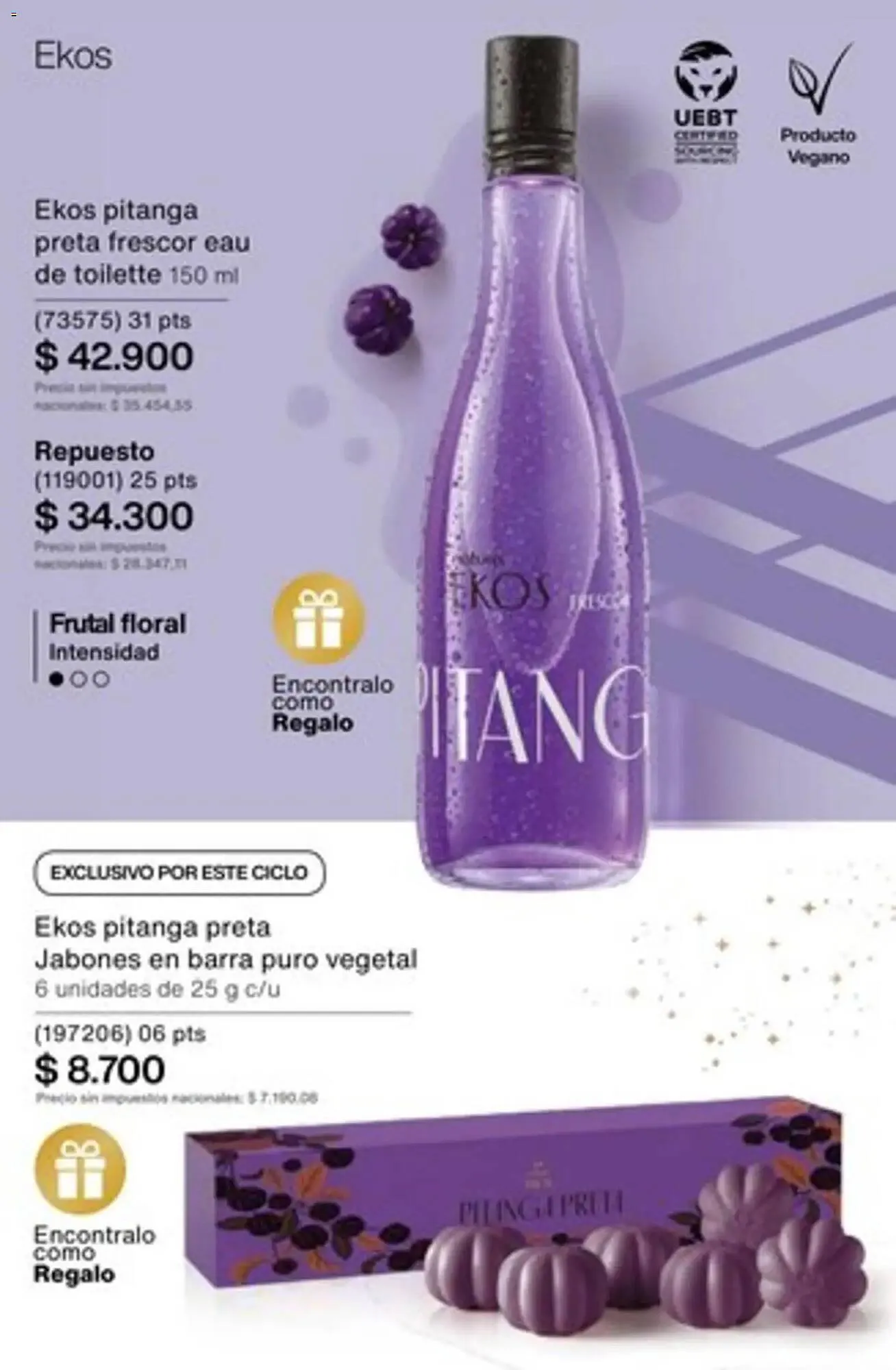 Ofertas de Catálogo Natura 1 de noviembre al 31 de diciembre 2025 - Página 109 del catálogo