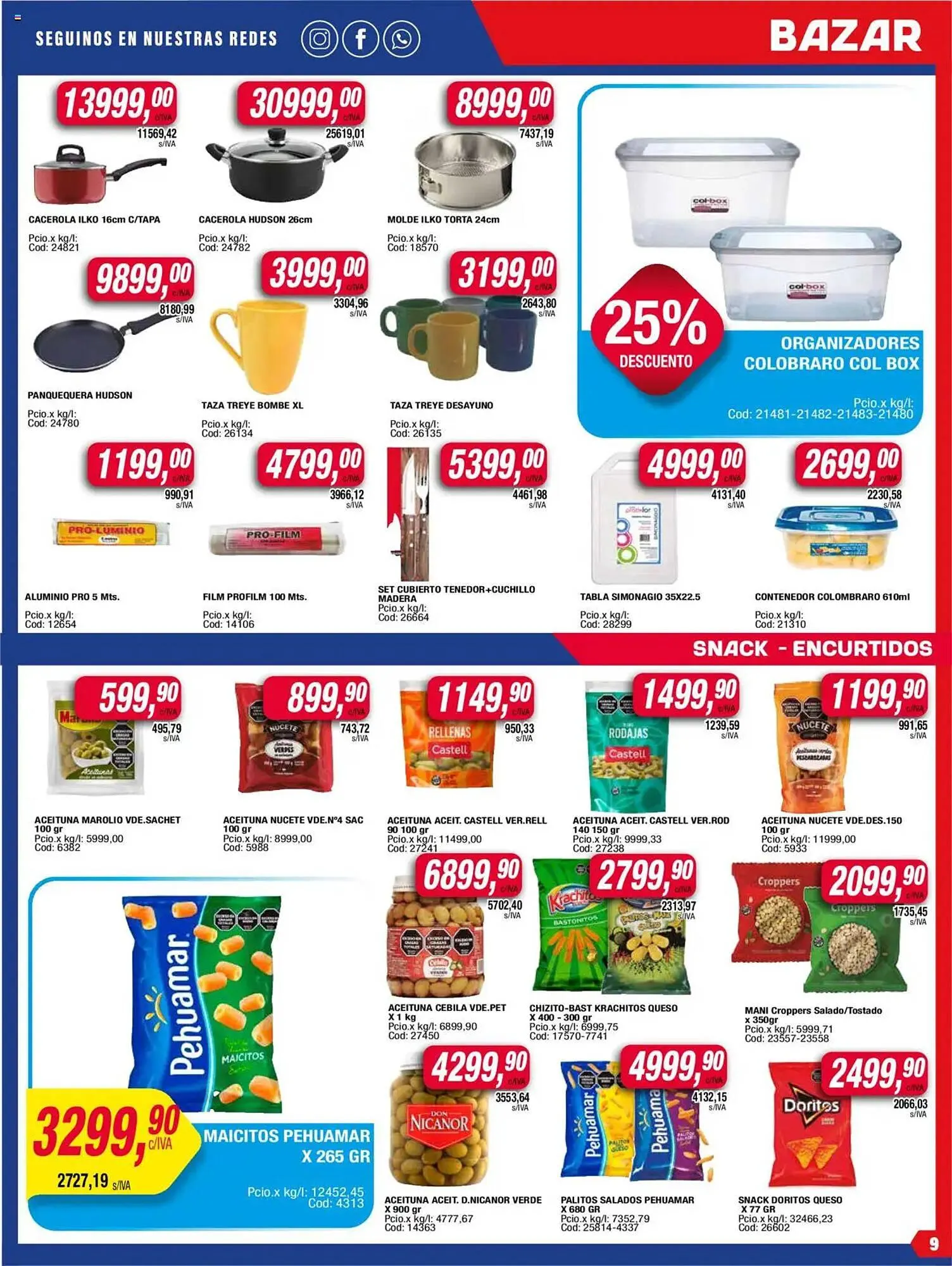 Ofertas de Catálogo Maxiconsumo 4 de agosto al 11 de agosto 2025 - Página 9 del catálogo