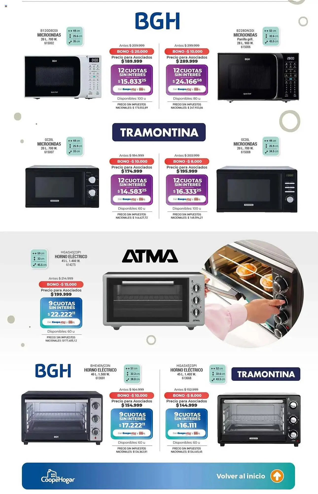 Ofertas de Catálogo Cooperativa Obrera 14 de julio al 28 de julio 2025 - Página 58 del catálogo