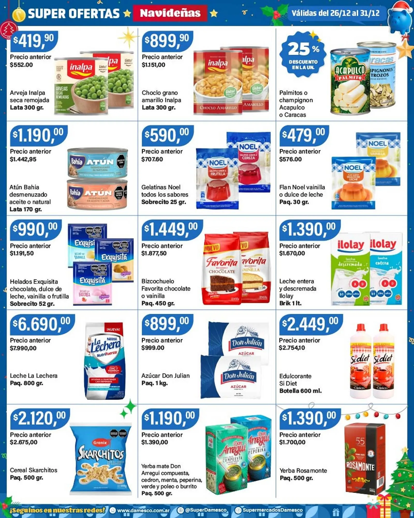 Ofertas de Catálogo Supermercados Damesco 26 de diciembre al 31 de diciembre 2025 - Página 4 del catálogo