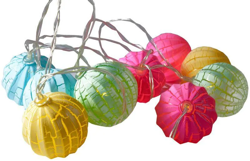 Adorno Navideño 10 Luces Globo 2m