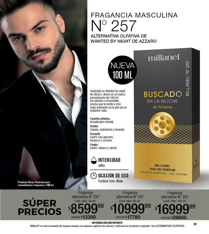 Ofertas de Catálogo Millanel Cosmética C10 26 de agosto al 22 de septiembre 2024 - Página 31 del catálogo