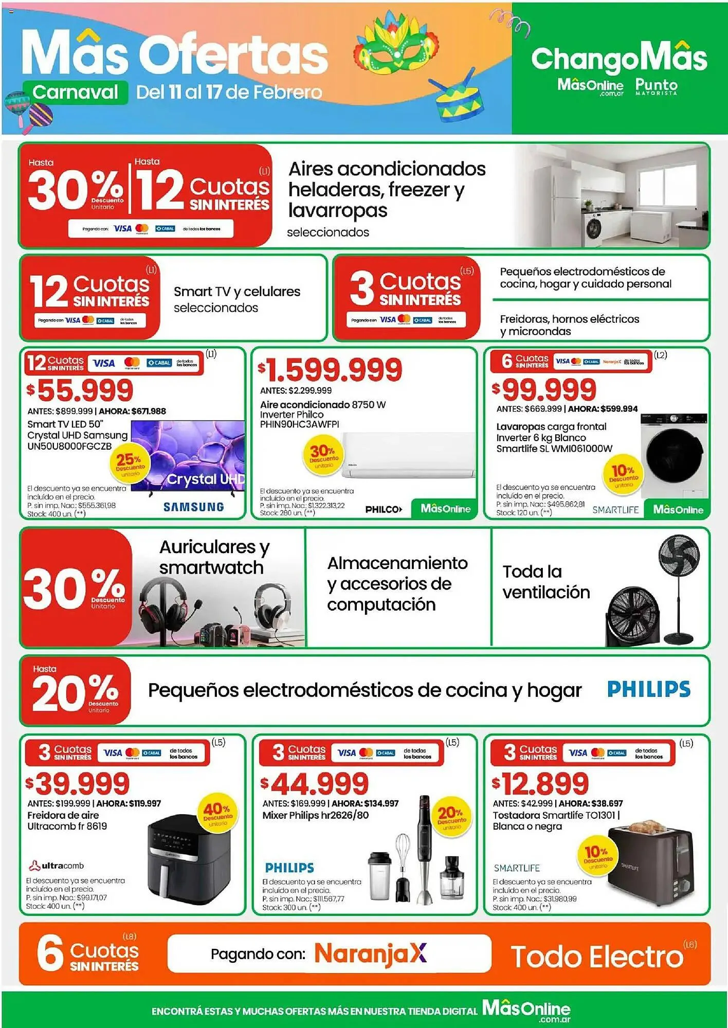 Ofertas de Catálogo Changomas 11 de febrero al 18 de febrero 2026 - Página 16 del catálogo