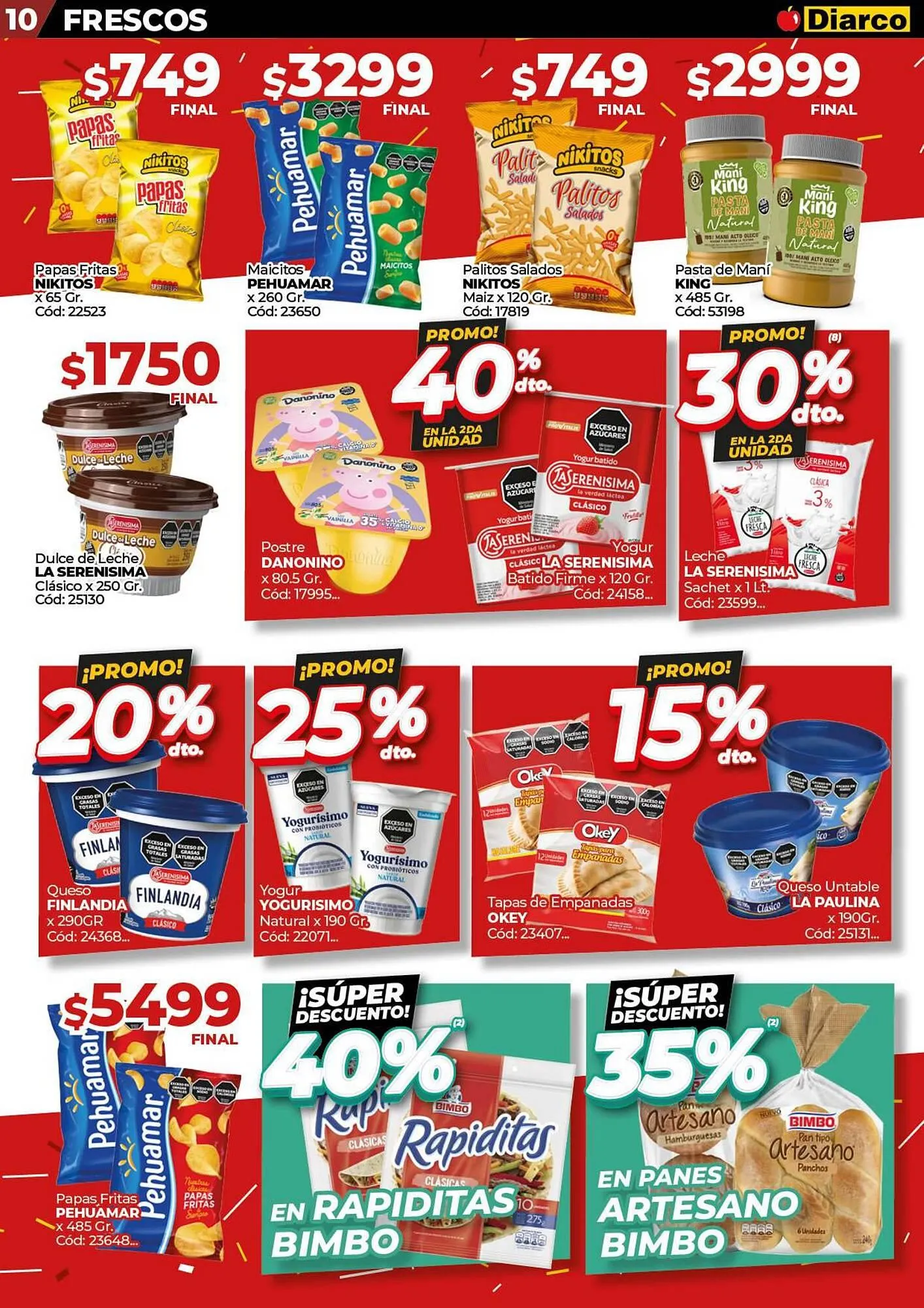 Ofertas de Catálogo Diarco 17 de marzo al 23 de marzo 2025 - Página 10 del catálogo